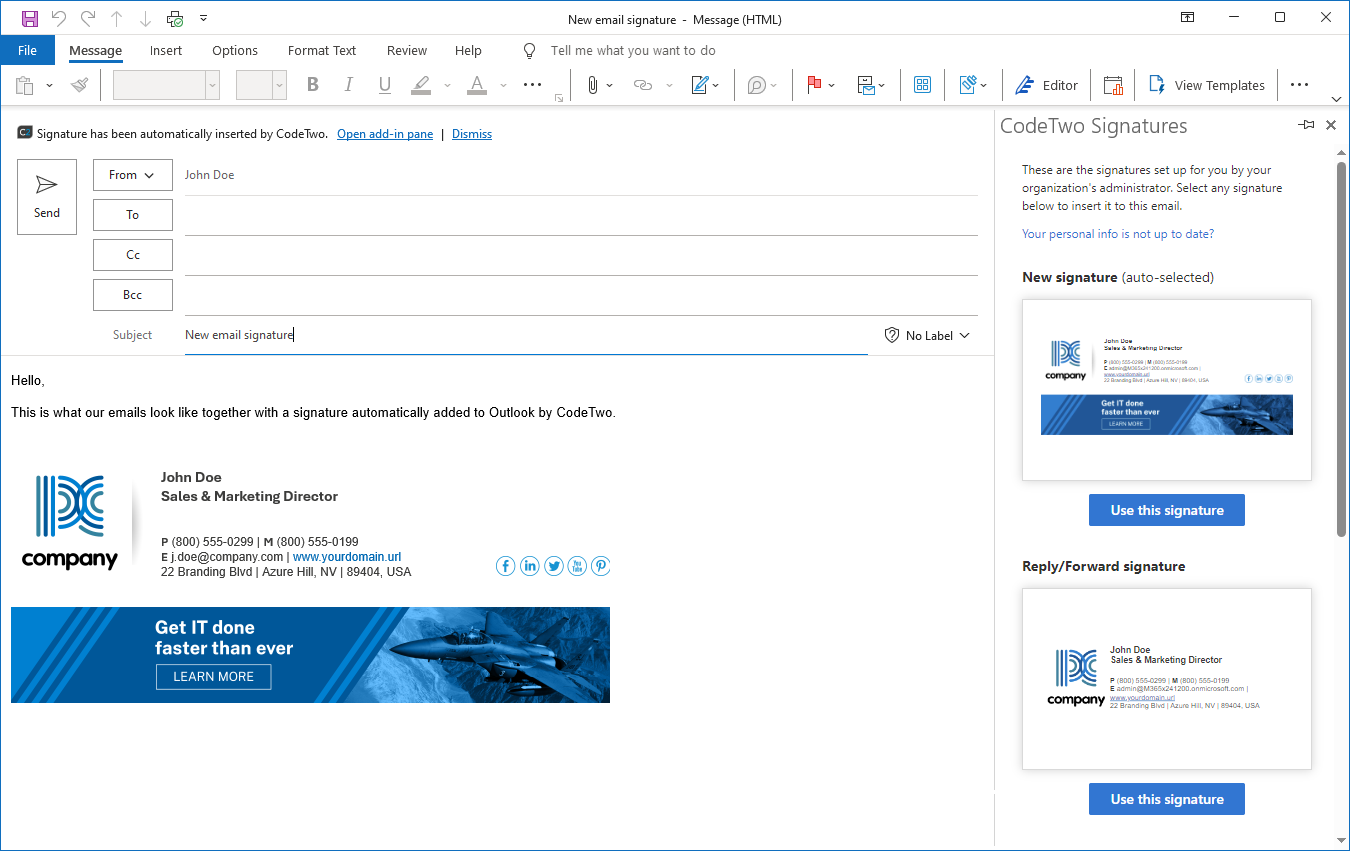 CodeTwo – vista del prodotto