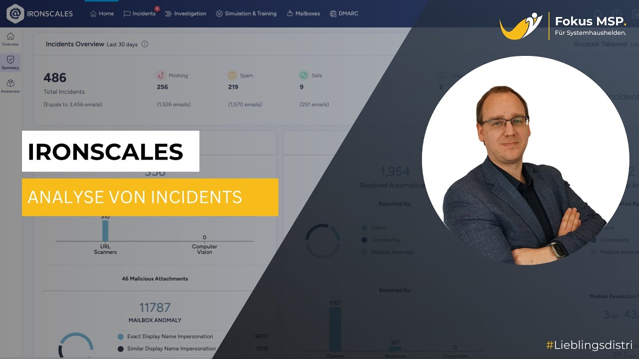 Ironscales - Analyse von Incidents