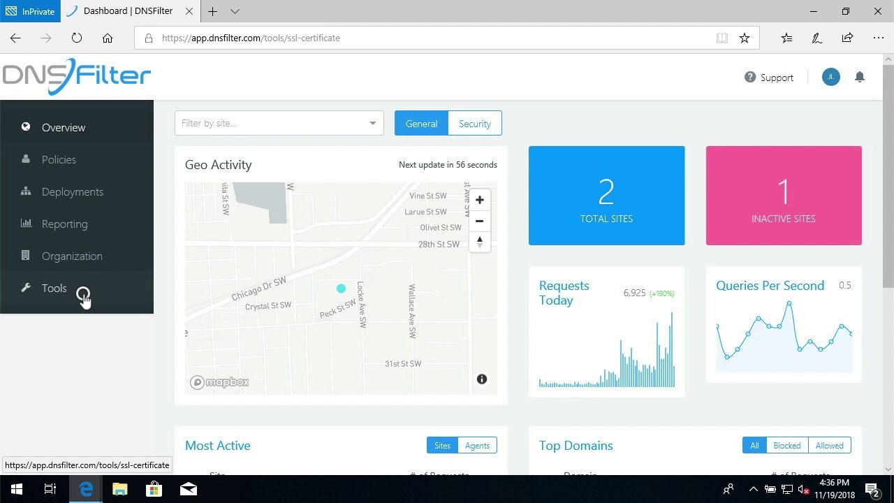 Installing the SSL Certificate