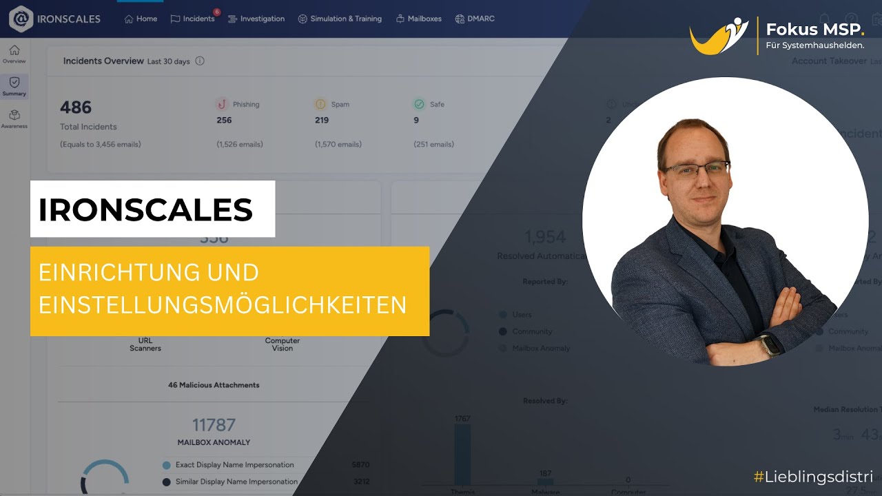 Ironscales  - Einrichtung und Einstellungen