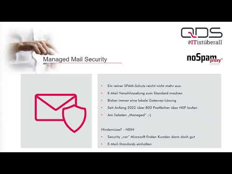 Vertrieb von E-Mail-Sicherheit und -Verschlüsselung - aus Sicht vom IT-Systemhaus Q-DATA Service