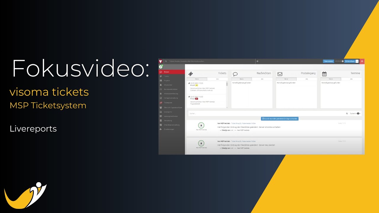 visoma tickets - Livereports