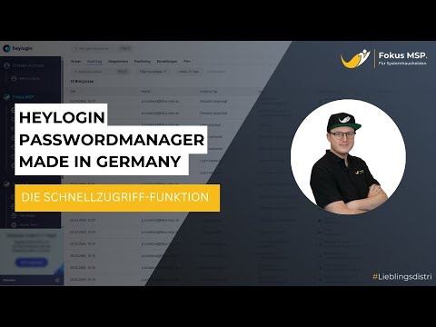 heylogin - Die Schnellzugriff-Funktion