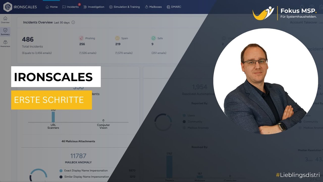 Ironscales - Erste Schritte