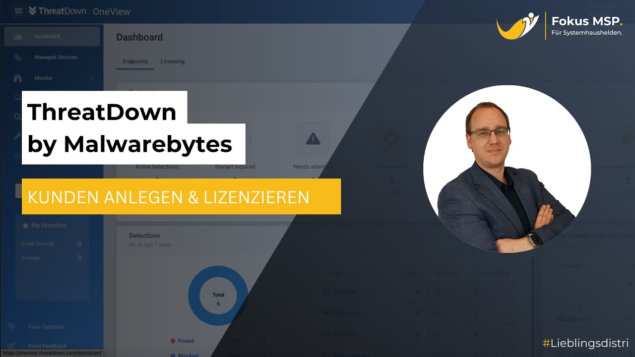 Malwarebytes - Wie lege ich einen Kunden an und lizenziere diesen?
