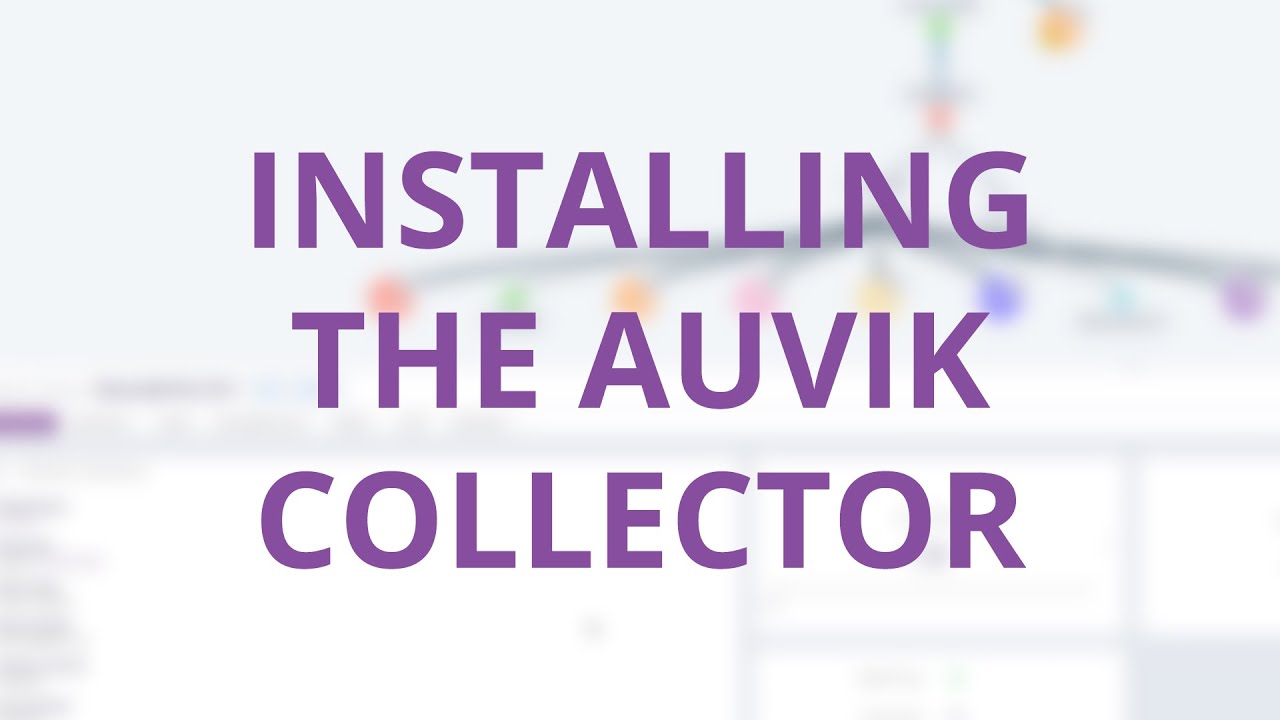 Installing the Auvik Windows collector